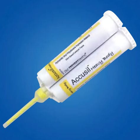 乙烯基聚硅氧烷牙科材料 - ACCUSIL HEAVY BODY - PREVEST DENPRO LIMITED - 用于牙桥 / 用于牙冠 / 用于牙嵌