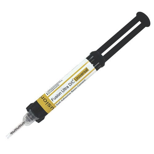 牙桥牙齿胶粘剂 - FUSION ULTRA D/C UNIVERSAL - PREVEST DENPRO LIMITED - 用于种植体基台 / 用于牙冠 / 用于牙嵌