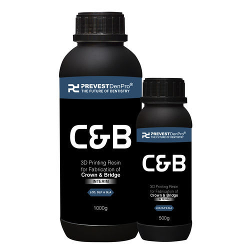 树脂材质牙科材料 - C&B-Interim - PREVEST DENPRO LIMITED - 用于牙桥 / 用于牙冠 / 用于牙嵌
