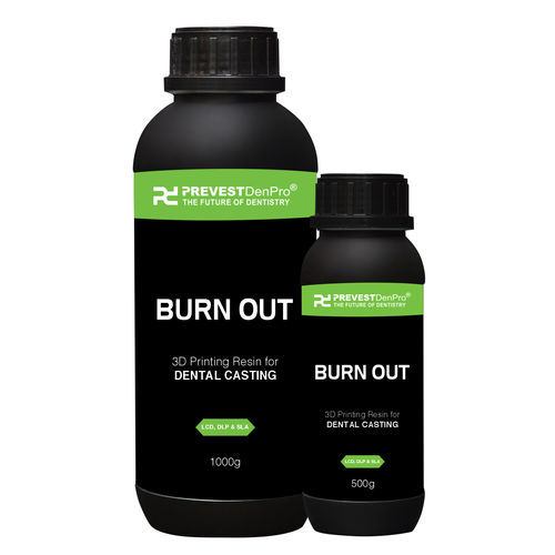 树脂材质牙科材料 - BURN OUT - PREVEST DENPRO LIMITED - 牙齿修复 / 流动式 / 用于3D打印