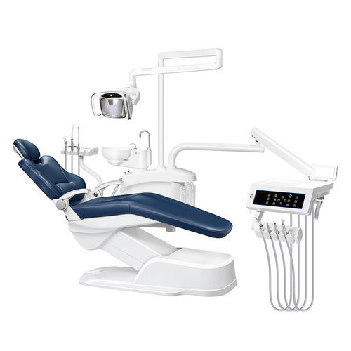 带电动椅牙科治疗设备 - JG-580 - FOSHAN JINGLE MEDICAL EQUIPMENT CO., LTD - 具有活动头枕 / 带卫生系统 / 带器械架