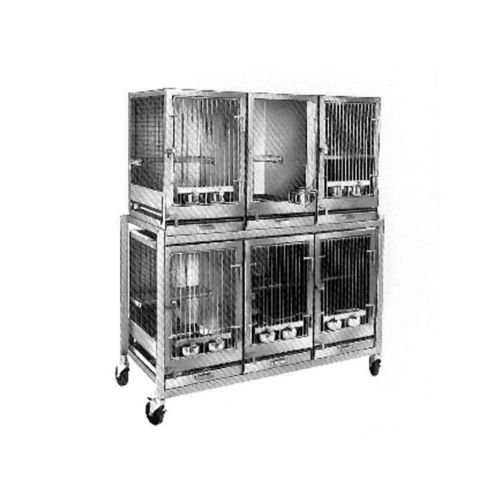 猫实验动物笼具 - LAB PRODUCTS - 模块化 / 两级