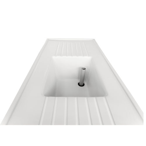 工业陶瓷水槽 - MONOLITE IPERGRES® MONOBLOCK - MONOLITE IPERGRES - 实验室 / 医用 / 用于保健卫生区域