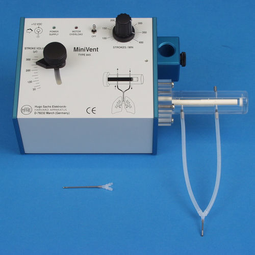 兽用呼吸机 - Harvard 845 - Rothacher Medical - 电子 / 用于鼠类 / 紧凑型