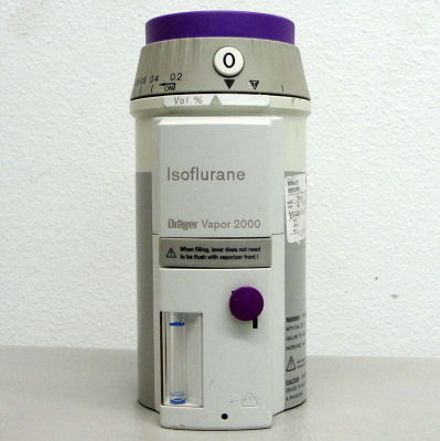 兽医麻醉蒸发器 - 2000 Dräger - Rothacher Medical - 异氟烷 / 七氟醚