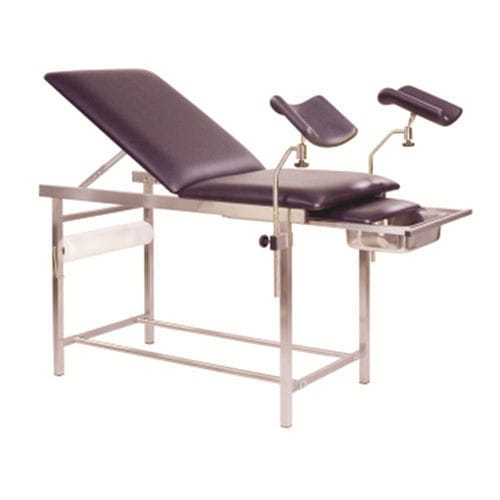 妇科检查台 - TH 623 - TingHui Medical Instrument - 手动 / 椅背可调 / 高度固定