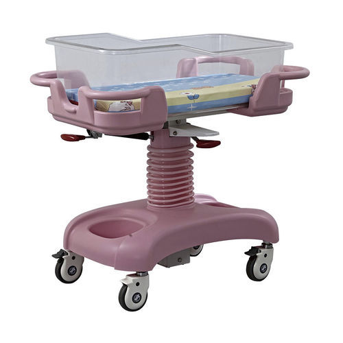 带滑轮医用婴儿床 - TH 203 - TingHui Medical Instrument - 可调高度 / 特伦德伦伯卧位 / 反特伦德伦伯卧位