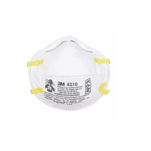 N95呼吸口罩 - 8210 - 3M Health Care/3M医疗健康 - 20个每盒 / 一次性