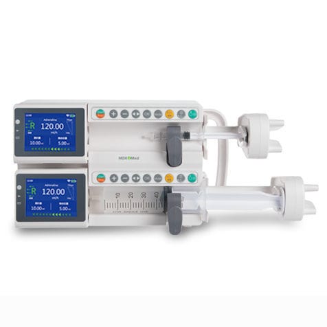 双通注射器泵 - MS32 - Lianying Medical Technology - 触摸屏 / 无线网络型