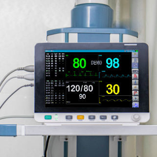紧凑型多参数监护仪 - KP series - Lianying Medical Technology - 便携式 / ECG / RESP