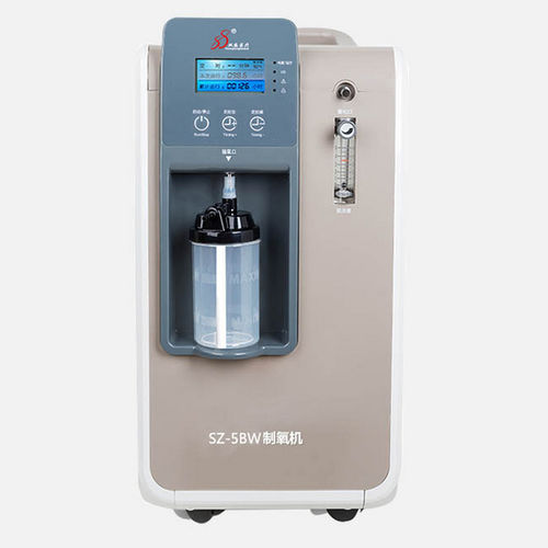医用制氧机 - SZ-5BW - Jiangsu Shuangsheng Medical Equipment - 带滑轮