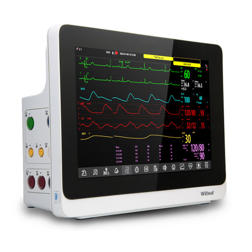 便携式病人监护仪 - E series  - Shenzhen Witleaf Medical Electronics - 紧凑型 / 模块化 / 床头柜