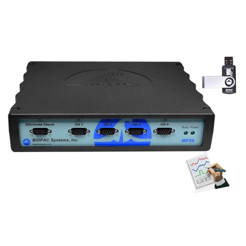 生物信号采集系统 / 用于研究 - MP36RWSW - Biopac Systems - 4通道 / USB