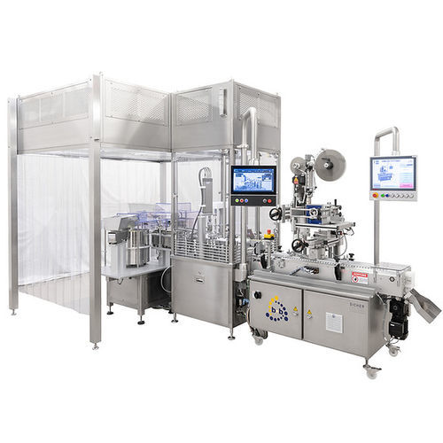 实验室贴标签机 - RMLpharma series - b+b Automations- und Steuerungstechnik GmbH - 自动 / 压力式