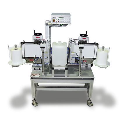 容器贴标签机 - TNC-2F - b+b Automations- und Steuerungstechnik GmbH - 半自动