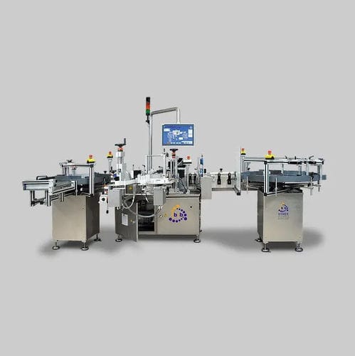 瓶子贴标签机 - VRM series - b+b Automations- und Steuerungstechnik GmbH - 用于试剂瓶 / 自动