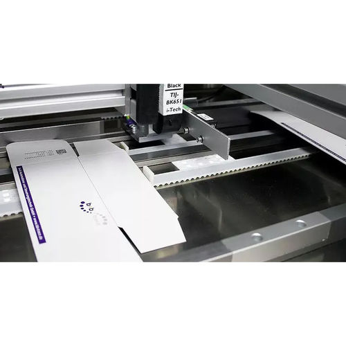 纸箱贴标签机 - HSF series - b+b Automations- und Steuerungstechnik GmbH - 自动 / 用于条形码标签