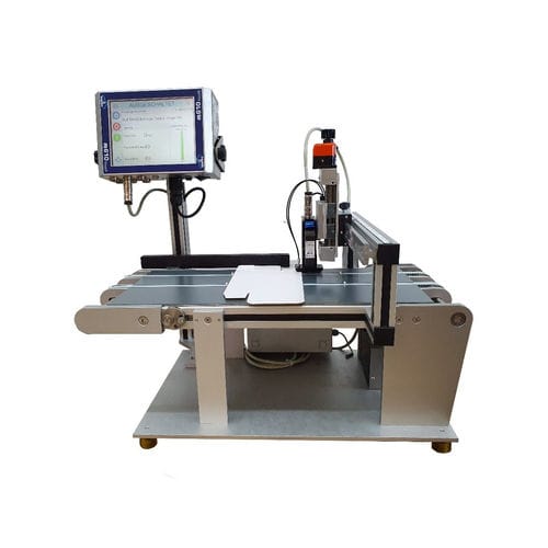 纸箱贴标签机 - M-FSM-TIJmini - b+b Automations- und Steuerungstechnik GmbH - 手动