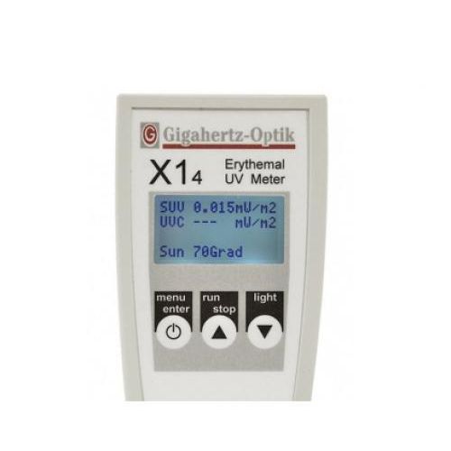 UV红外光疗灯照度计 - X1-4 - Gigahertz-Optik