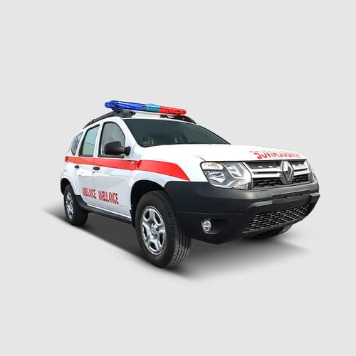 四驱救护车 - Renault Duster - Abronn - 4担架 / 氧气治疗 / 机械式