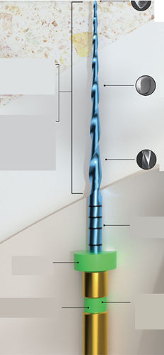 牙科钻头 - E-FLEX ONE - Changzhou Sifary Medical Technology - 金属 / 直线型
