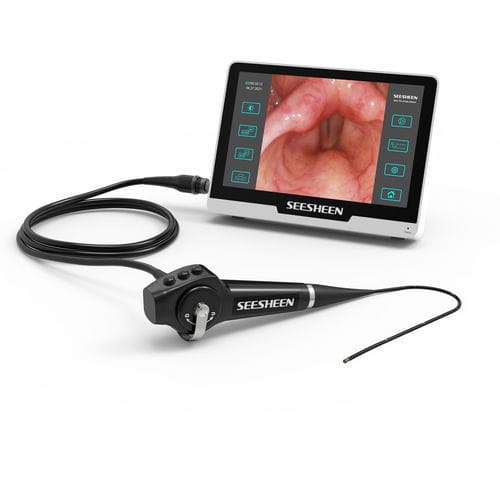 儿科电子喉镜 - EN-1039 - Zhuhai Seesheen Medical Technology - 带视频显示器
