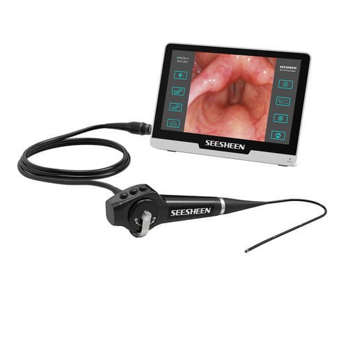 带视频显示器电子喉镜 - EN-1029 - Zhuhai Seesheen Medical Technology