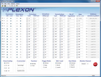 医疗控制软件 - PlexStim™ - Plexon Inc - 采集 / 用于研究 / 实验室