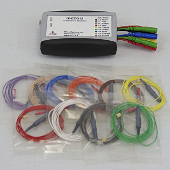 动物ECG心电图系统 / 10通道 - IX-ECG12-SA - iWorx - 用于小型动物