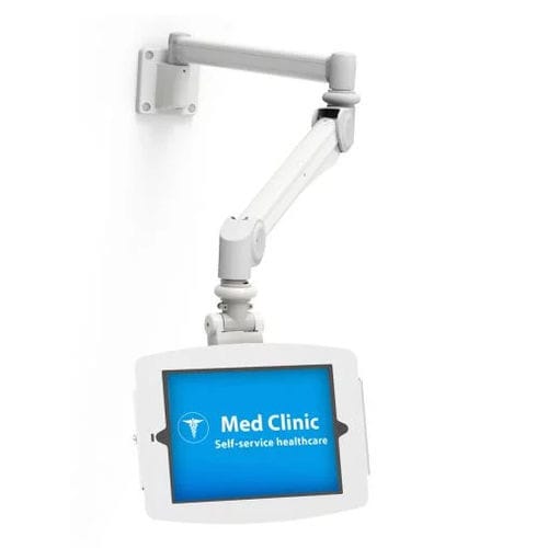 关节型医用设备支架 - Medical Grade Extra Long Articulating Monitor Arm - Reach - Maclocks / Compulocks - 倾斜 / 定位 / 拉伸
