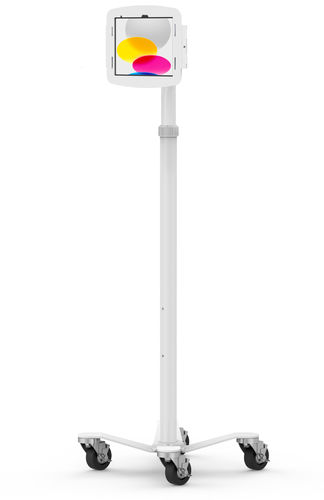 数字平板电脑推车 - iPad Medical Rolling Kiosk - Rise Freedom - Maclocks / Compulocks - 安全