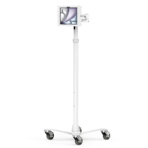 数字平板电脑推车 - Tablet Enclosure Rolling Cart Extended Plus Hub - Maclocks / Compulocks - 可调高度 / 安全