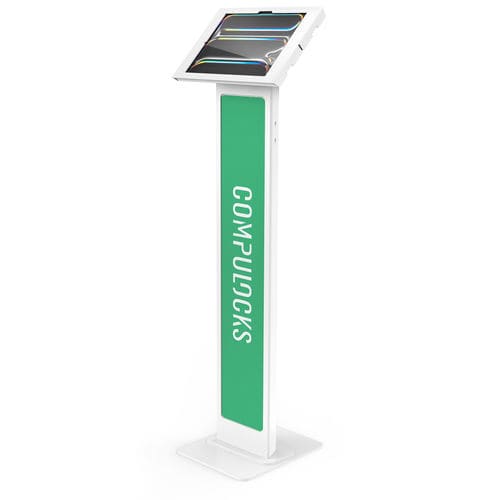 平板电脑医用设备支架 - iPad Pro M4/iPad Air M2 2024 Enclosure Brandable Floor Stand - Maclocks / Compulocks - 落地式