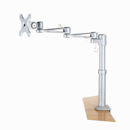 关节型医用设备支架 - 7420S  - Diwei Industrial Co., Ltd. - 倾斜 / 高度可调节 / 用于监测仪