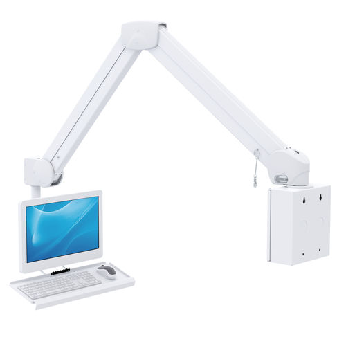 关节型医用设备支架 - 980CA-2 - Diwei Industrial Co., Ltd. - 倾斜 / 高度可调节 / 用于LCD显示器