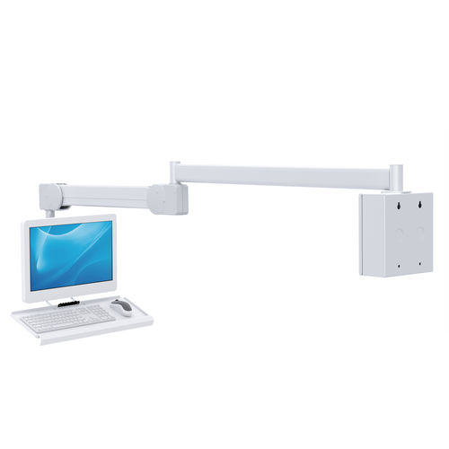 倾斜医用设备支架 - 981CA-2 - Diwei Industrial Co., Ltd. - 高度可调节 / 可折叠 / 用于LCD显示器