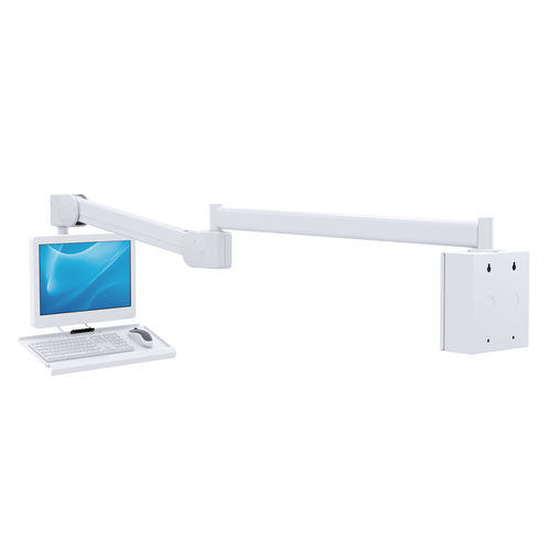 关节型医用设备支架 - 983CA-2 - Diwei Industrial Co., Ltd. - 倾斜 / 高度可调节 / 用于LCD显示器