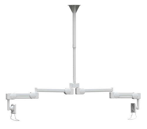 关节型医用设备支架 - 982EA-1 - Diwei Industrial Co., Ltd. - 倾斜 / 高度可调节 / 用于LCD显示器