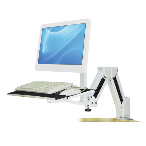 关节型医用设备支架 - 131AA - Diwei Industrial Co., Ltd. - 用于监测仪 / 医用 / 台式