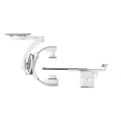 吊顶影像增强器 - uAngio&reg; AVIVA CX - Shanghai United Imaging - 平板探测器 / 带视频显示器