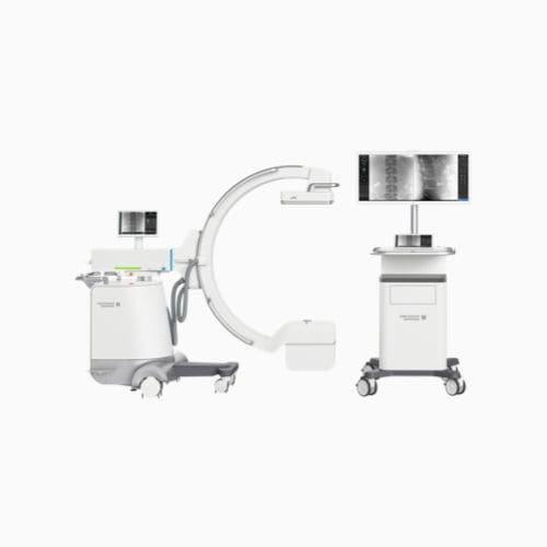移动式影像增强器 - uMC 560i - Shanghai United Imaging - 平板探测器 / 带视频柱