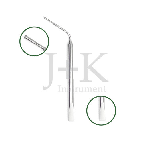 截骨术基台穿龈高度尺 - 25-111-050   - J+K Chirurgische Instrumente - 角形 / 双
