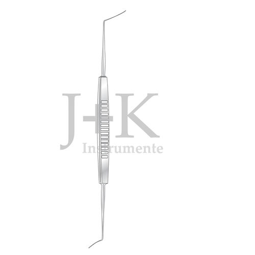 眼科刮刀 - (E1-1045) - J+K Chirurgische Instrumente - 双 / 不锈钢