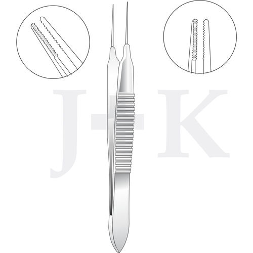 眼科微型手术钳 - E3-3049-3050 - J+K Chirurgische Instrumente - 缝合 / 抓取织物 / 直