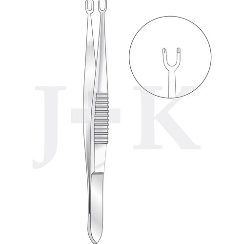 眼科微型手术钳 - E3-3055,3056 - J+K Chirurgische Instrumente - 直 / 不锈钢