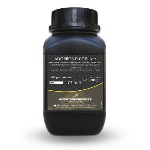 陶瓷牙科材料 - ADORBOND CC - Ador-Edelmetalle GmbH - 合金 / 金属 / 牙科实验室