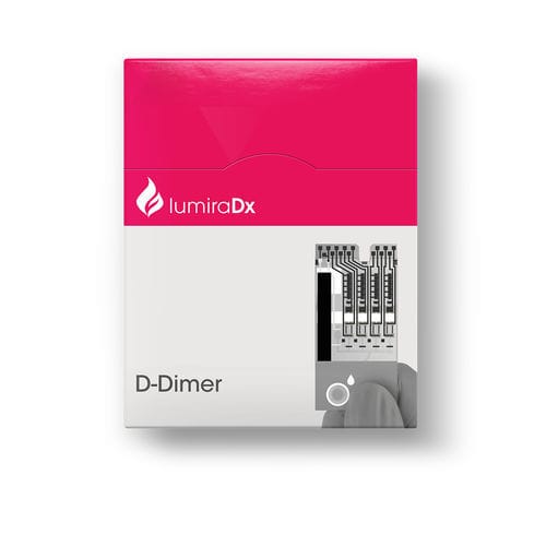心血管疾病快速诊断检测 - LumiraDx - D-二聚体 / 等离子 / 血液总量