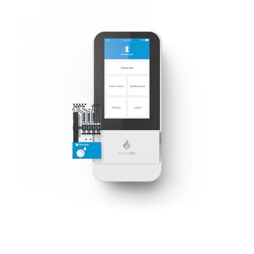 免疫分析POC分析仪 - LumiraDx - 自动化 / 荧光 / 传染病