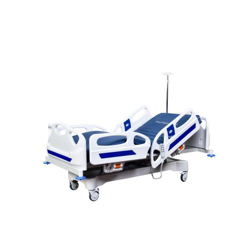 医院病床 - AD-1255 - DUMAN HOSPITAL FURNITURE - 电动 / 带滑轮 / 4分区式