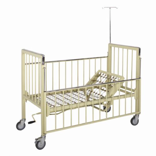 医院病床 - AD-185 - DUMAN HOSPITAL FURNITURE - 手动 / 儿科 / 带滑轮